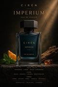 CIRÉN IMPERIUM Eau de Parfum bottle — spicy woody fragrance